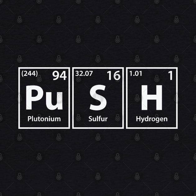 Push (Pu-S-H) Periodic Elements Spelling by cerebrands